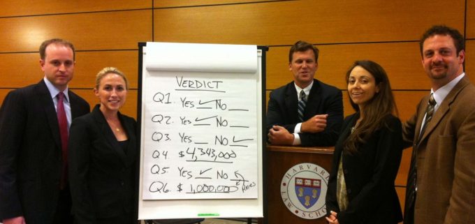 Lessons re-learned: Trial College at Harvard Law
