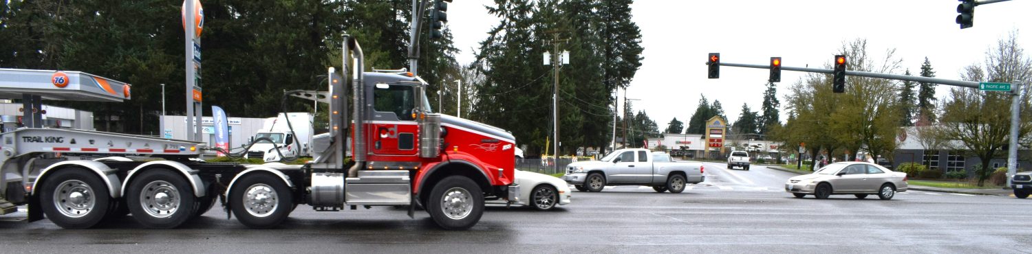 Practice Areas – Large Truck Collision