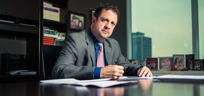 My office: This lawyer’s also a piano man